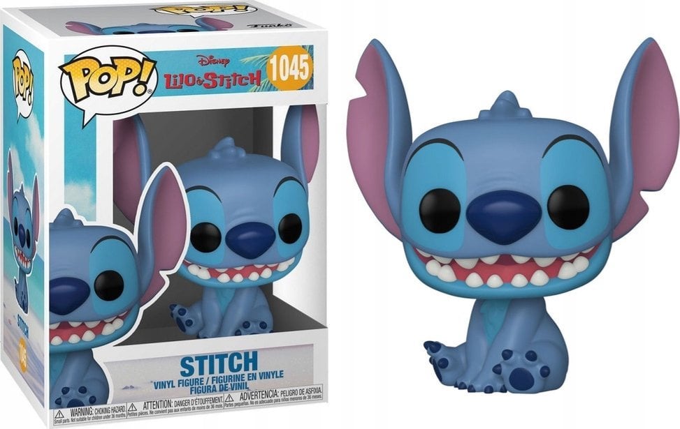 Figurka Funko Pop Funko POP Disney: Lilo & Stitch - Smiling Seated Stitch