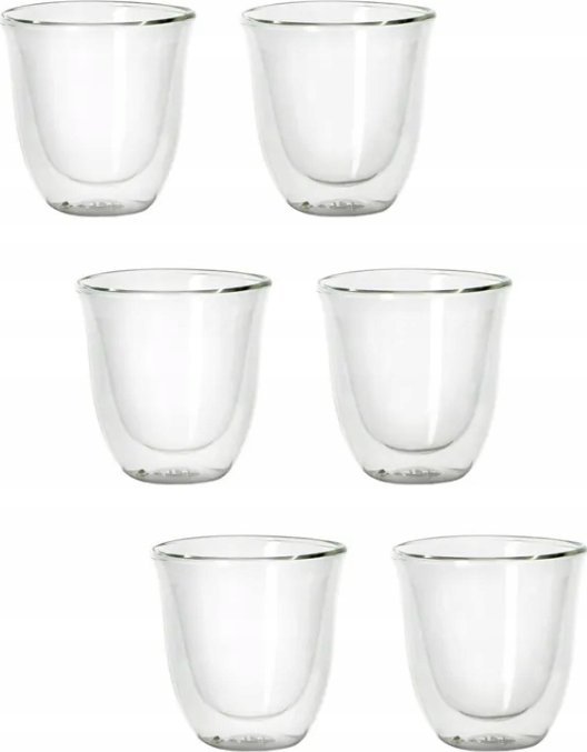 DeLonghi De’Longhi DLKC300, Translucent, Round, 6 pc(s), 60 ml, 300 mm, 205 mm