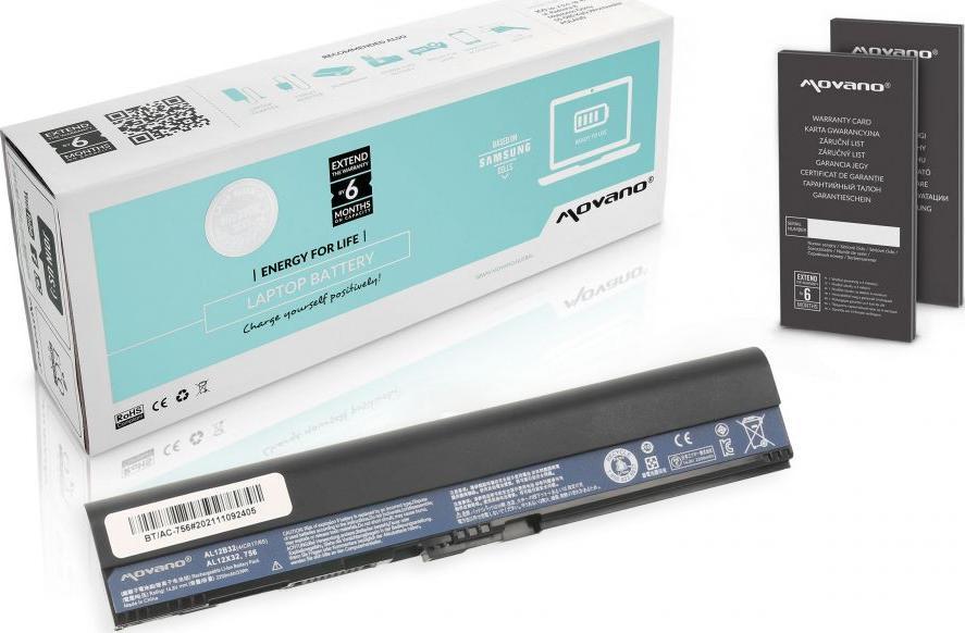 Bateria Movano Acer Aspire (BT/AC-756)