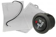 BI-Automotive seat heating 2 solid elements seat/backrest 2 levels