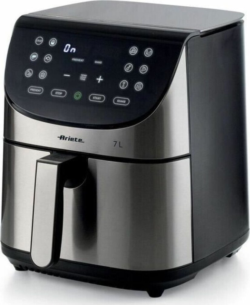 Frytkownica beztłuszczowa Ariete Frytkownica na gorące powietrze Ariete 00C462800AR0 Czarny Stal 1800 W 7 L