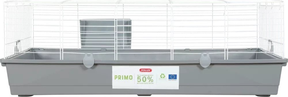 Zolux ZOLUX Klatka PRIMO 120 cm kol. biały/szary