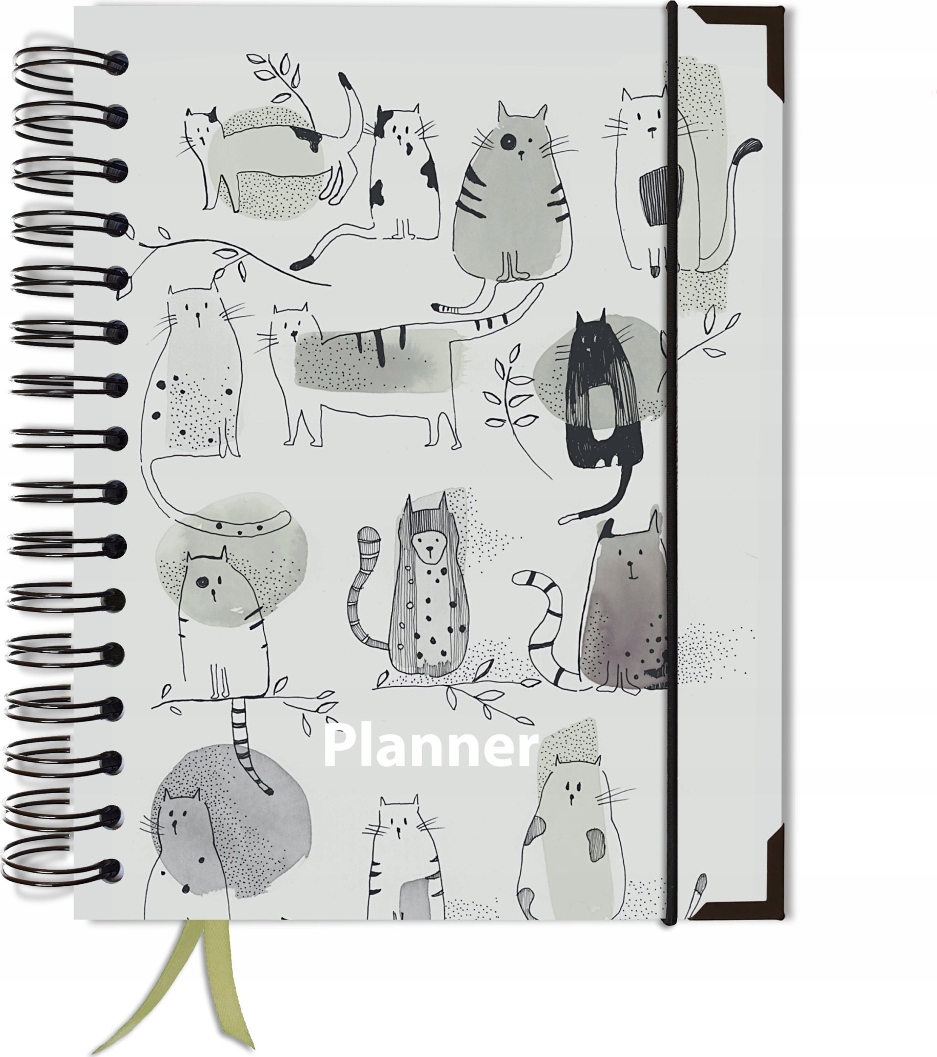 TadaPlanner Kalendarz terminarz bez dat planer książkowy A5+