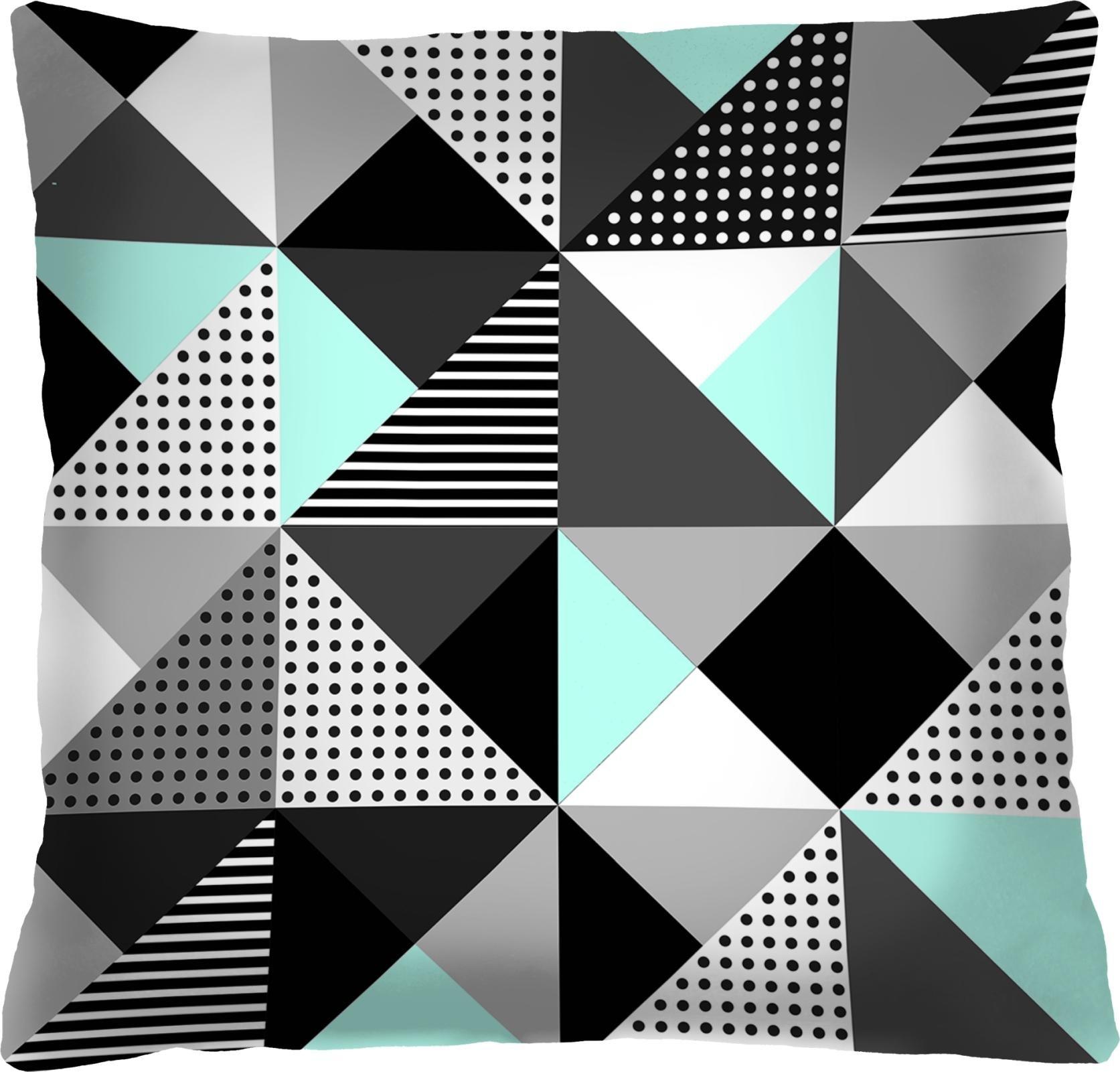 Bertoni-arco Poduszka - MELANGE MINT - 40x40 cm