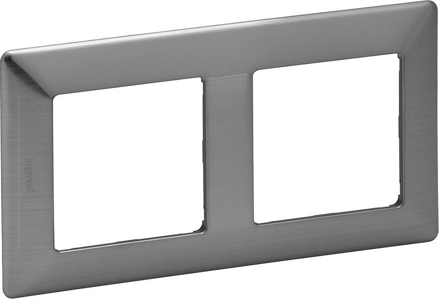 Legrand Ramka podwójna Valena Life stalowa (754152)