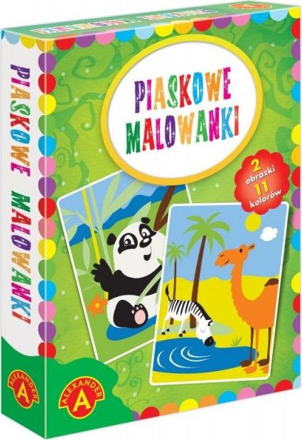 Alexander Piaskowe malowanki - Panda i Wielbłąd ALEX