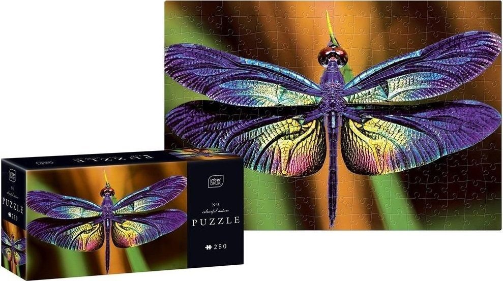 Puzzle 250 Colourful Nature 3 Dragonfly