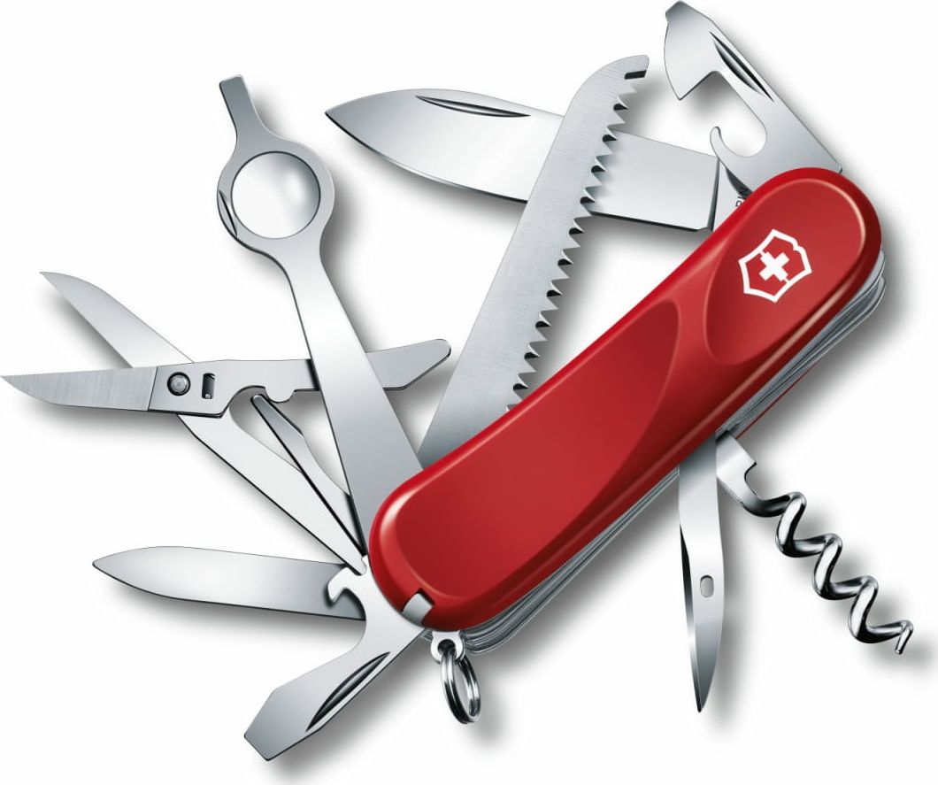 Victorinox Scyzoryk Victorinox Delemont Evolution 23, 85 mm, czerwony