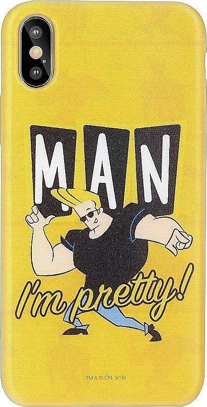 Cartoon Network Johnny Bravo Silicone Case for Apple iPhone XR Man