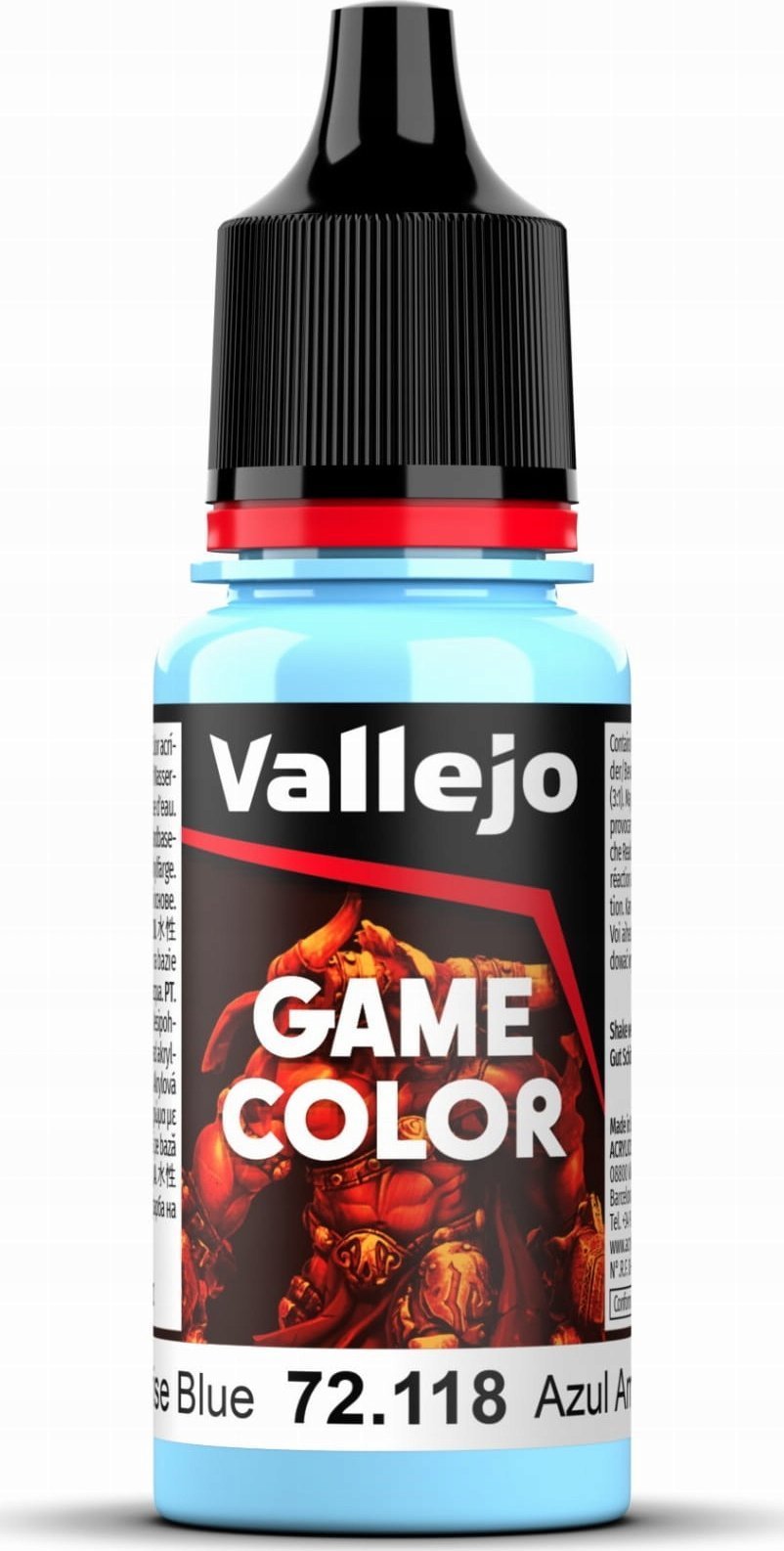 Vallejo Vallejo: 72.118 - Game Color - Sunrise Blue (18 ml)