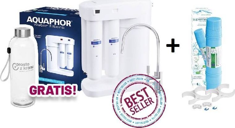 Aquaphor Aquaphor RO-101S MORION - System Odwróconej Osmozy + Biocera do alkalizacji wody
