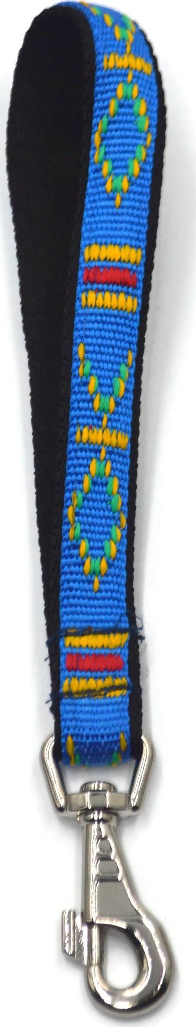 Alizoo Podwójna mocna rączka do obroży dla psa 25mm Indiański wzór - ALIZOO