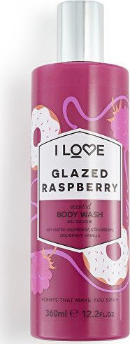 I love Żel pod prysznic Glazed Raspberry 360ml