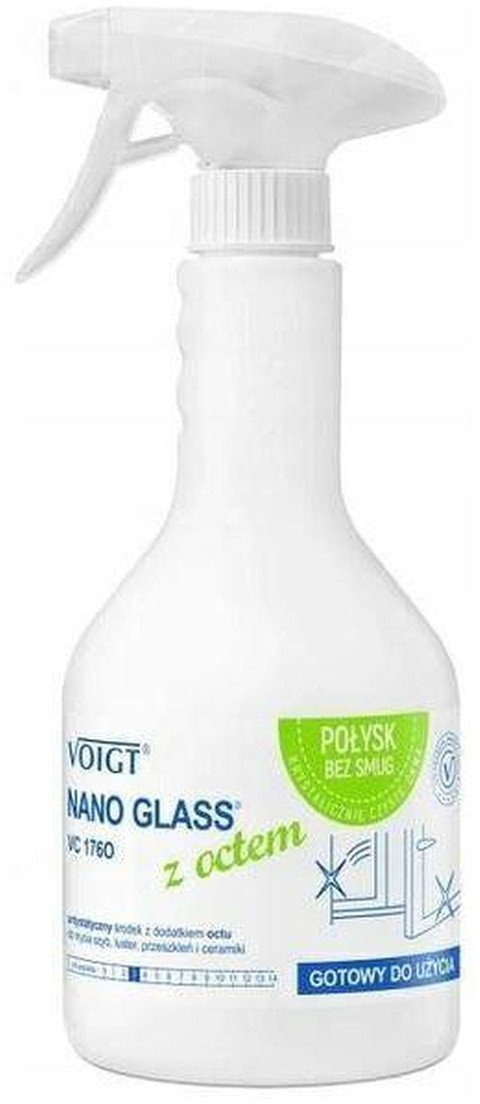 Voigt Nano Glass Płyn do mycia szyb i luster z octem