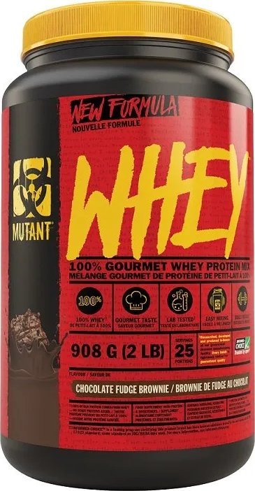 PVL Mutant - Whey, Odżywka Białkowa, Chocolate Fudge Brownie, Proszek, 908g