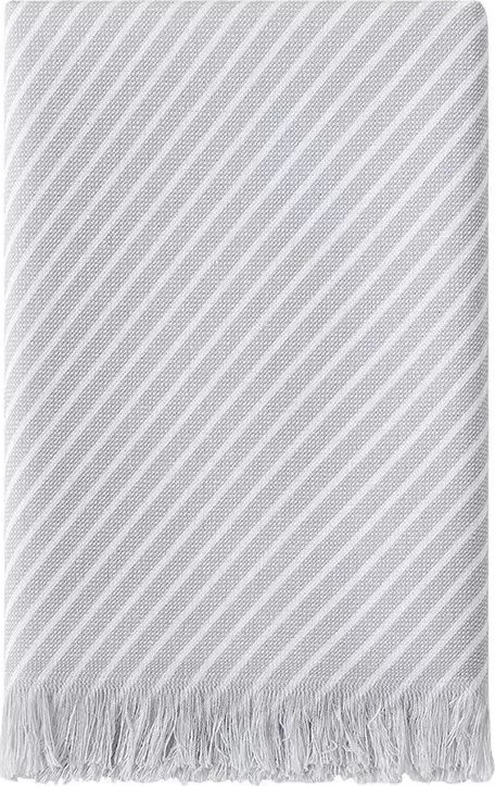 Manterol Ściereczka kuchenna 50x70 cm Multiusos Paski Skośne szare 054 12