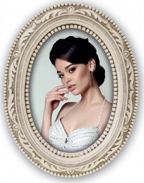 Ramka ZEP ZEP Nechatel 10x15 Resin Portrait white EH3646