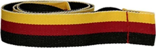 Victoria Sport Wstążka 20 mm - czarno-czerwono-żółta