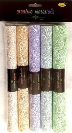 Karton 200g czerpany tłoczony 25x35cm 5ark