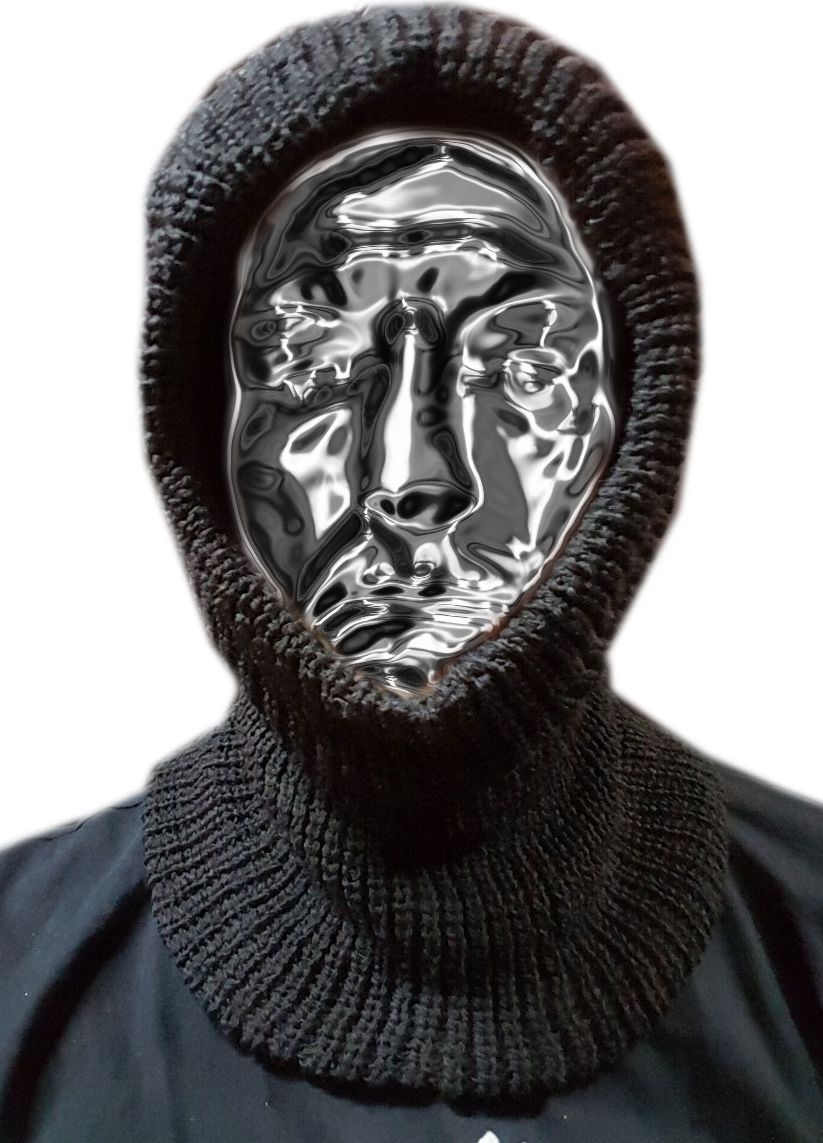 Artmas Czkomb - Kominiarka Budowlana Jednootworowa Czarna