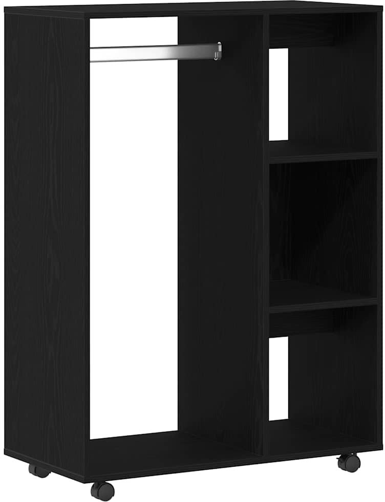 Szafa, czarny dąb, 80x40x110 cm, materiał drewnopochodny