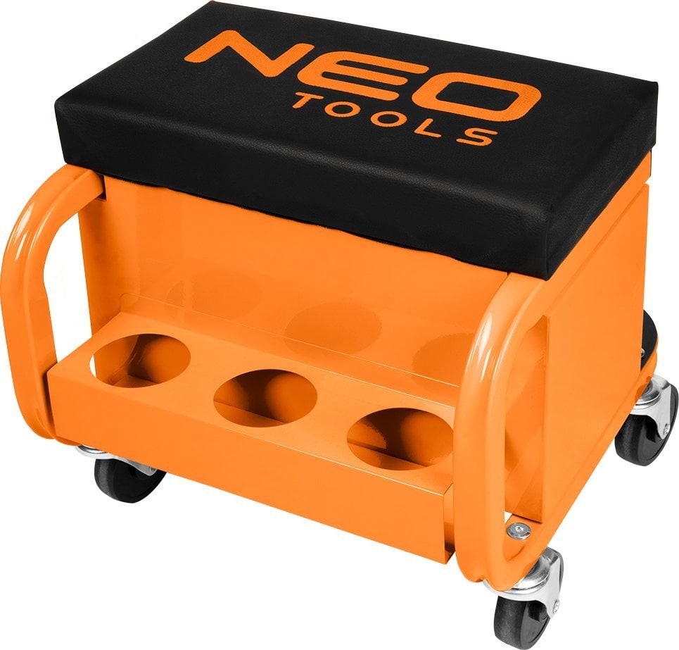Neo Stołek warsztatowy na kółkach z szufladami na narzędzia (11-605)