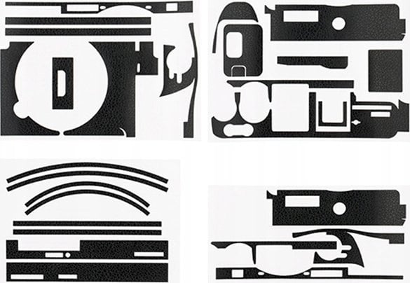 JJC Okleina na korpus aparatu JJC KS-A6500L Leather do Sony A6500 + Sony 16-50 mm