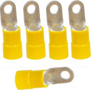 Erko Końcówka oczkowa izol KOE 25mm M6 5szt ERKO