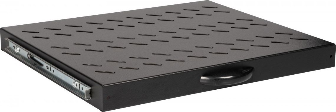 Equip Equip Fachboden variabel 19" für Serverschränke, 1U 60cm sw