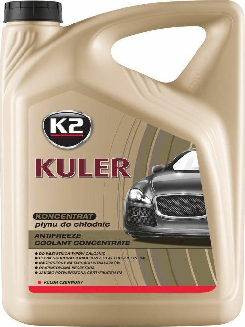 Sourcing K2 KULER RADIATOR FLUID CONC. 5L RED