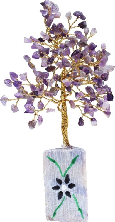 Art-Pol Drzewko z kamieniami szlachetnymi - Ametyst | 160 kamieni