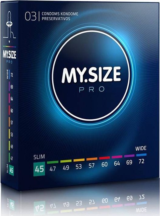 MY SIZE PRO Prezerwatywy 45mm 3szt
