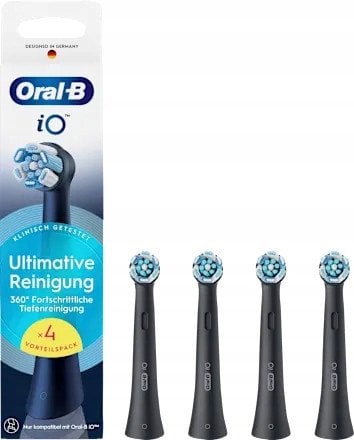 Oral-B Sonic toothbrush head 8700216194969 / iO Ultimative Reinigung 4-Pack Black
