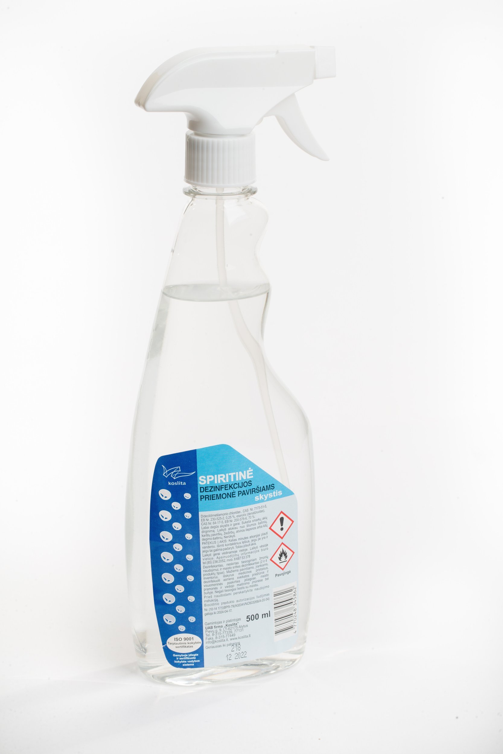DISINFECTANT FORTIFIED CLEANER 500ML