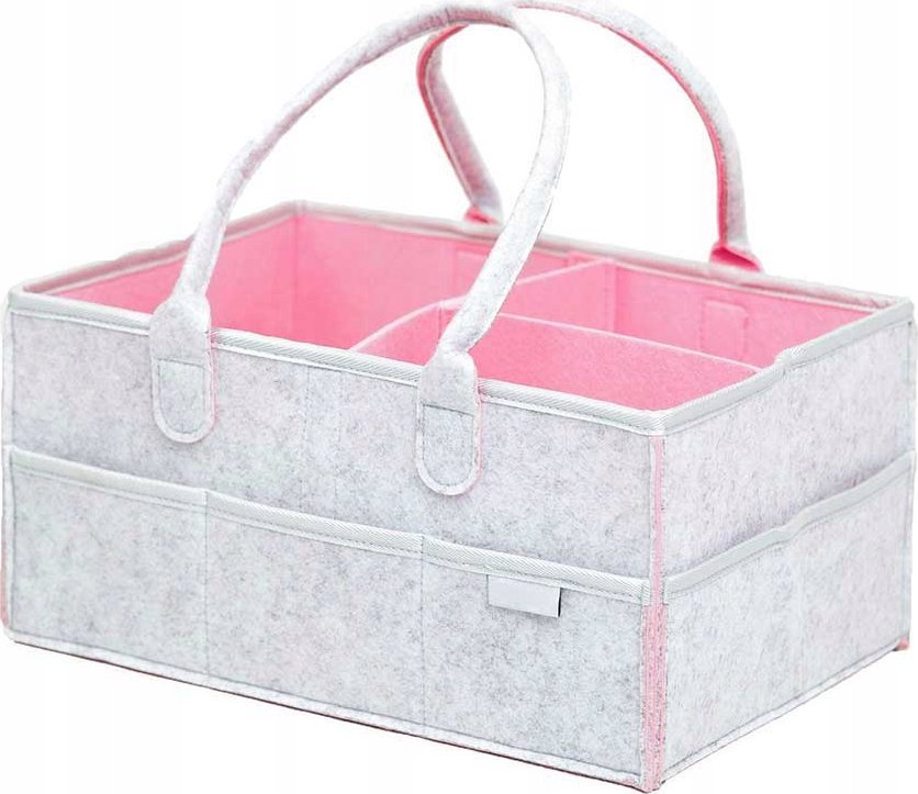 Zapf Organizer for diapers and baby accessories SIPO OF002, pink/grey