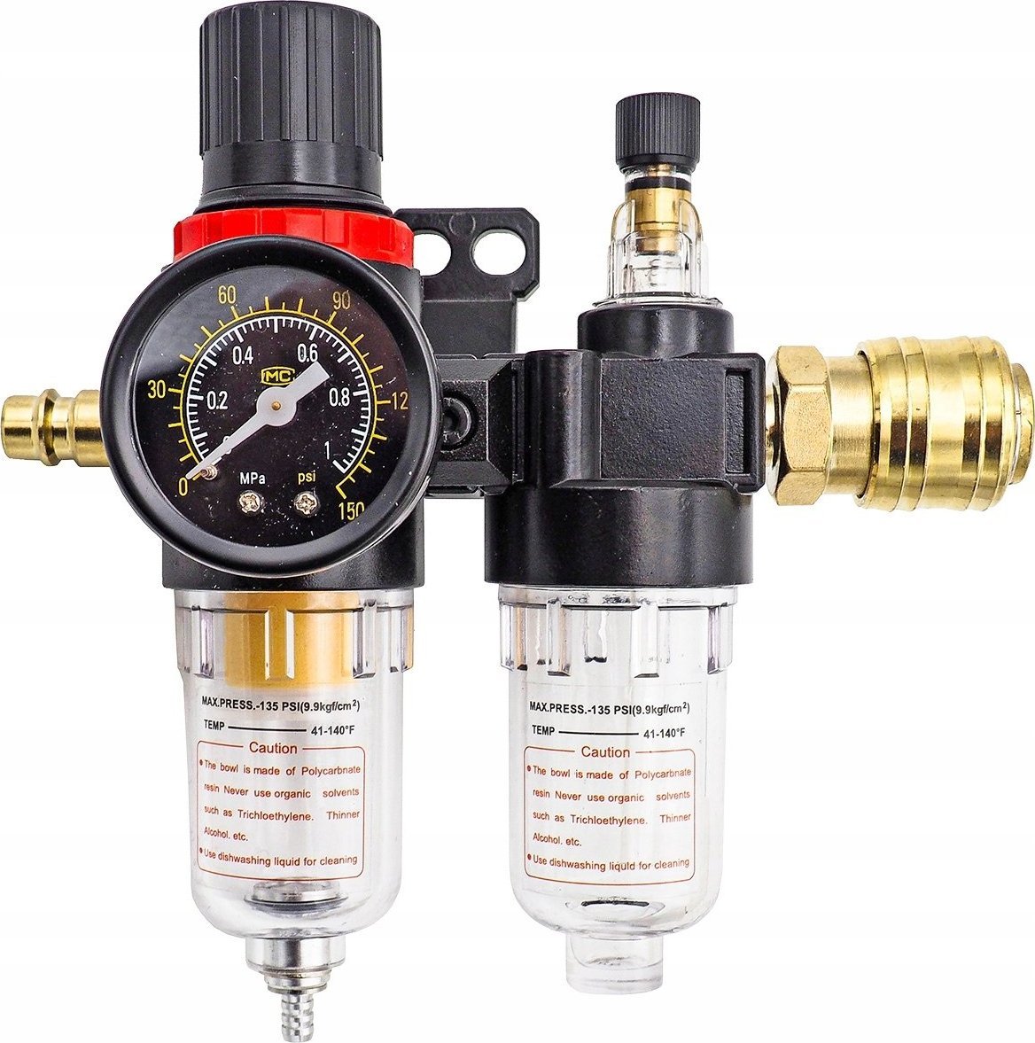 Falon-Tech FILTR POWIETRZA REDUKTOR CIŚNIENIA ODWADNIACZ 1/4"