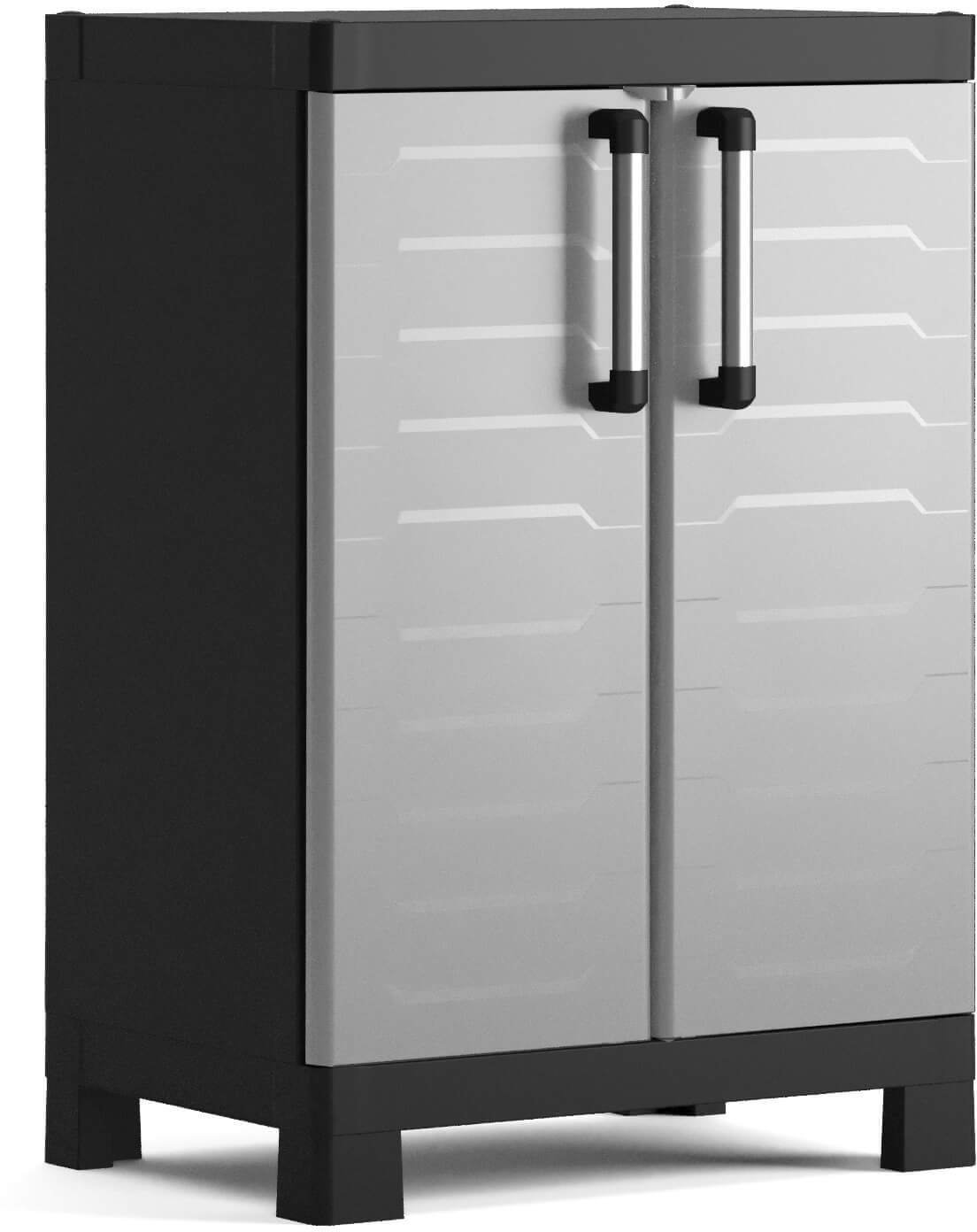 Szafa ogrodowa KIS Ogrodowa szafa Detroit Basso szara 65x45x97cm