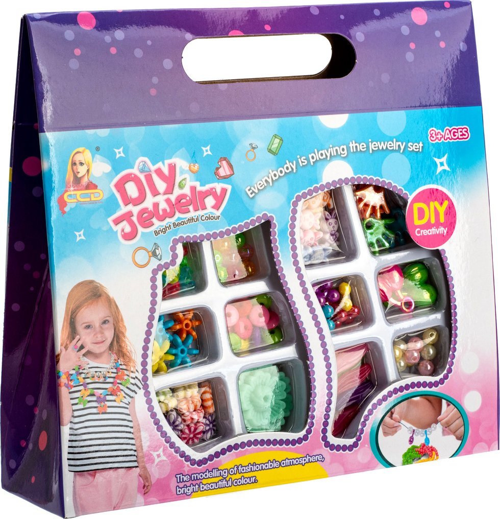 KORALIKI DO ROBIENIA BRANSOLETEK BIŻUTERII ZESTAW