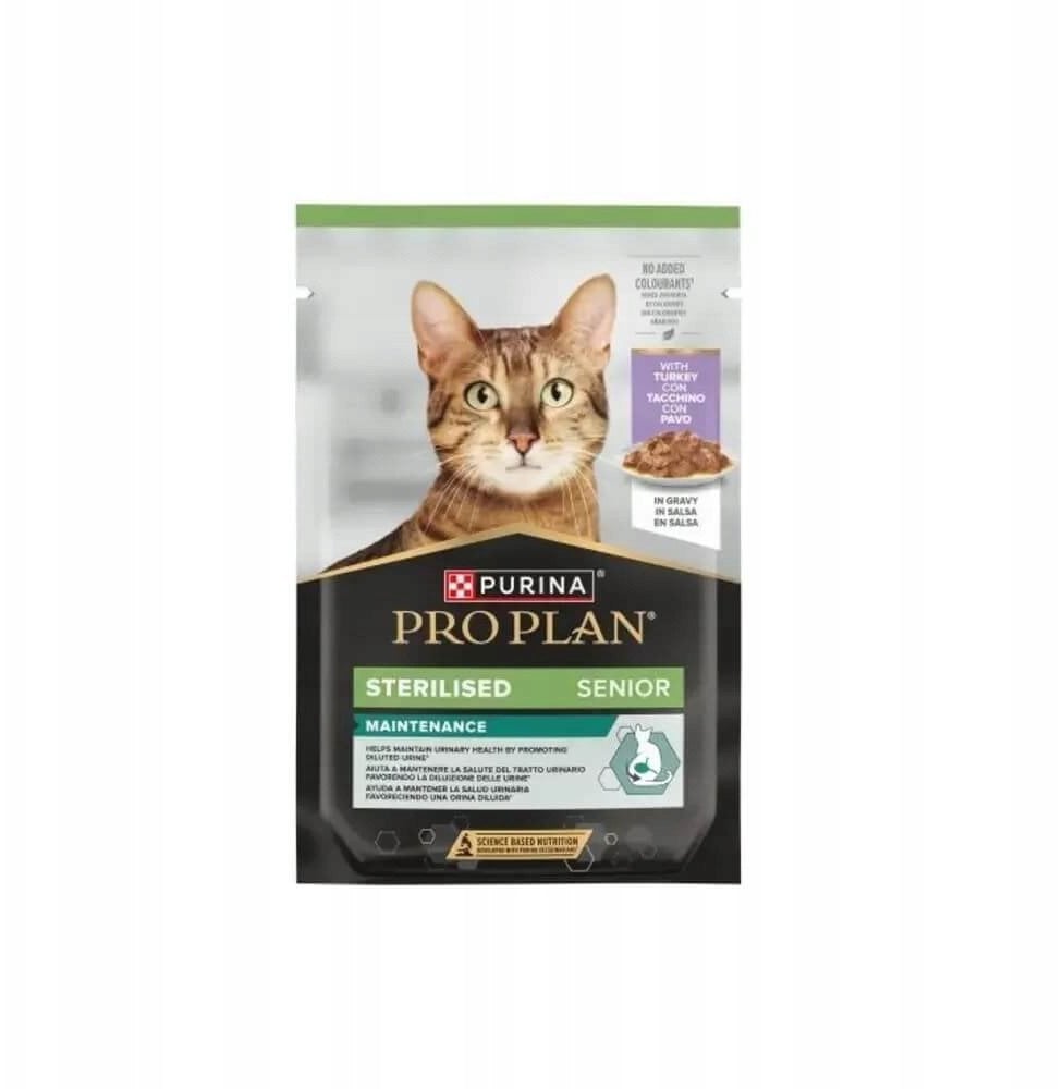 PRO PLAN KOT sasz.85g STERLISED SENIOR INDYK /26