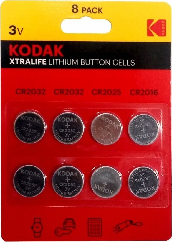 Kodak Baterie Kodak 4xCR2032, 2xCR2025, 2xCR2016