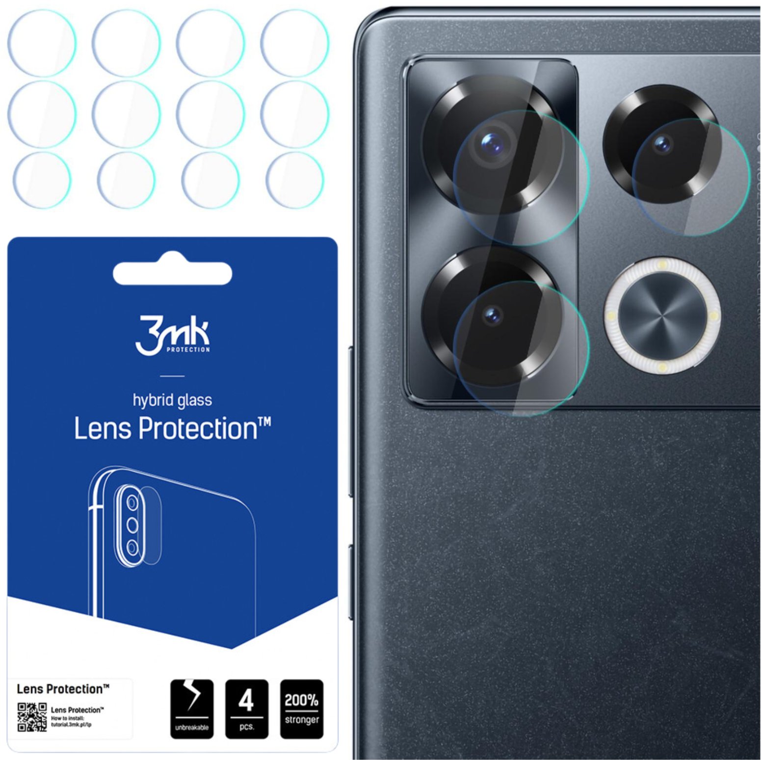 INFINIX NOTE 40 PRO+ - 3MK LENS PROTECTION