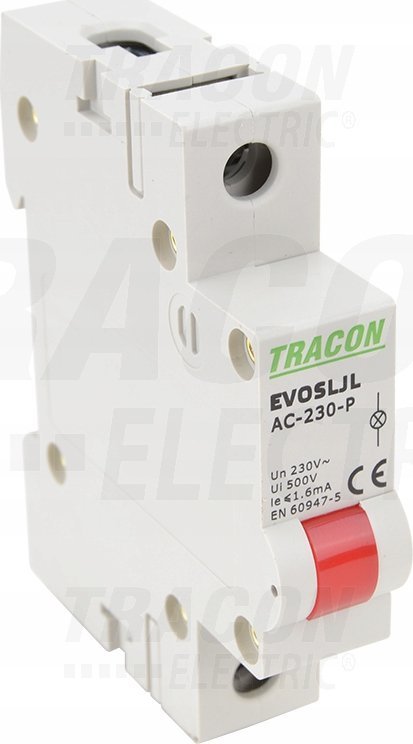 Tracon Electric Modułowa lampka sygnalizacyjna LED czerwona 230V SLJL-AC230-P