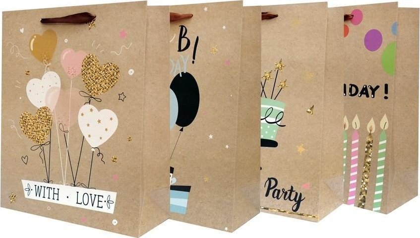 Torebka płaska mała Kraft Fluo