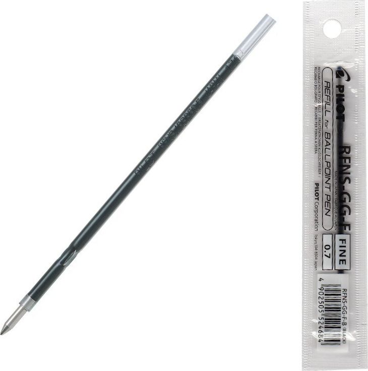 Pilot Wkład krótki czarny Pilot PIRFNS-GG-F-B