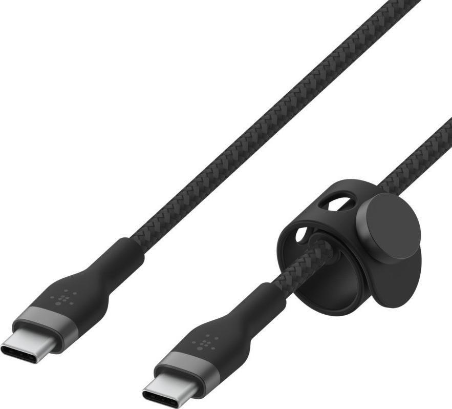 Kabel USB Belkin USB-C - USB-C 2 m Czarny (CAB011BT2MBK)