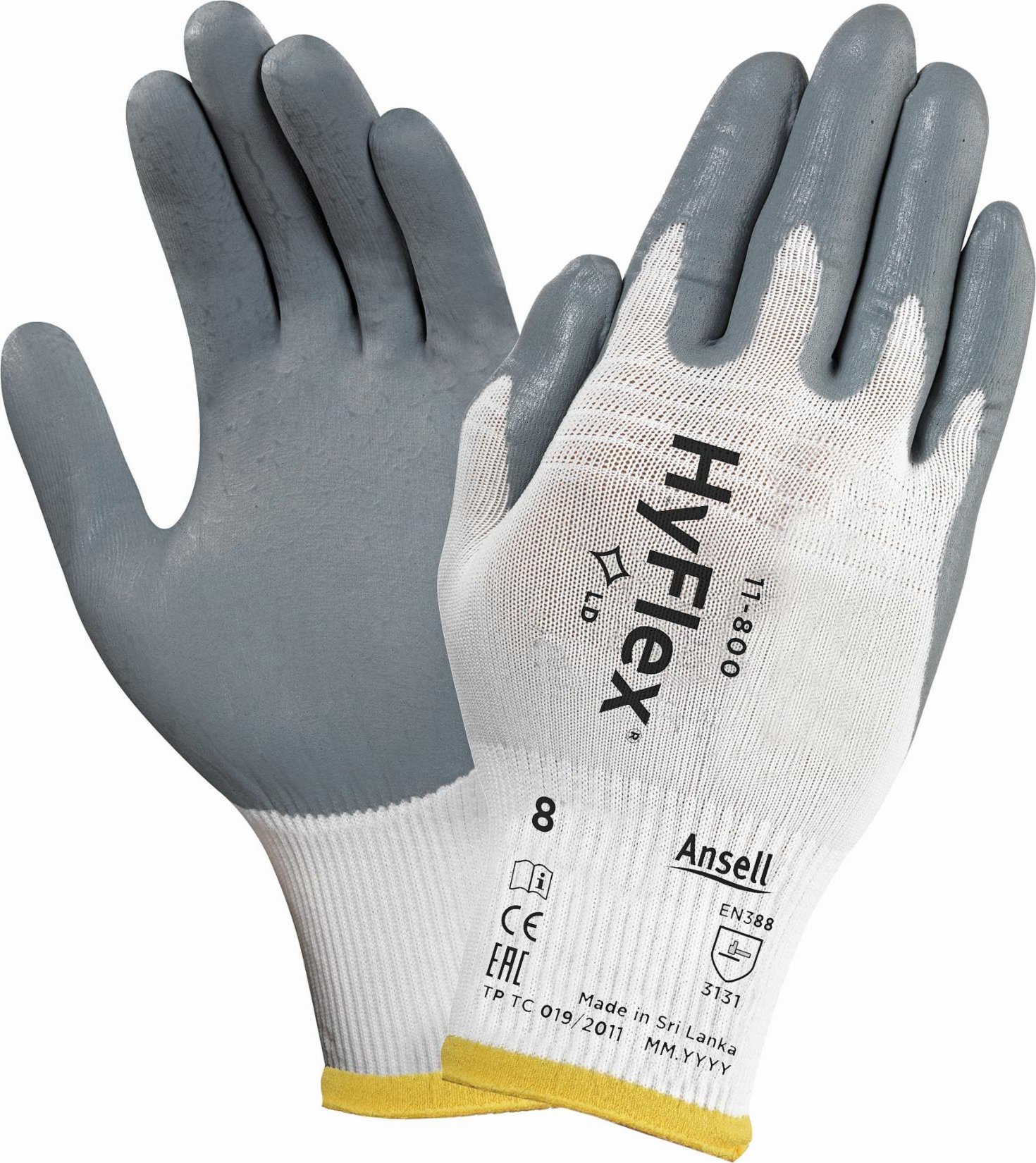 CERVA HYFLEX FOAM 11-800 - rękawice mechaniczne powlekane 9