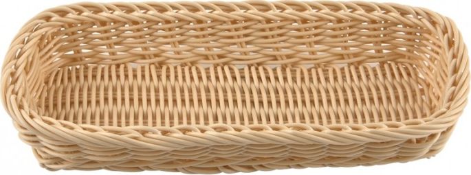 Witek Home Koszyk polipropylen 27cm kremowy