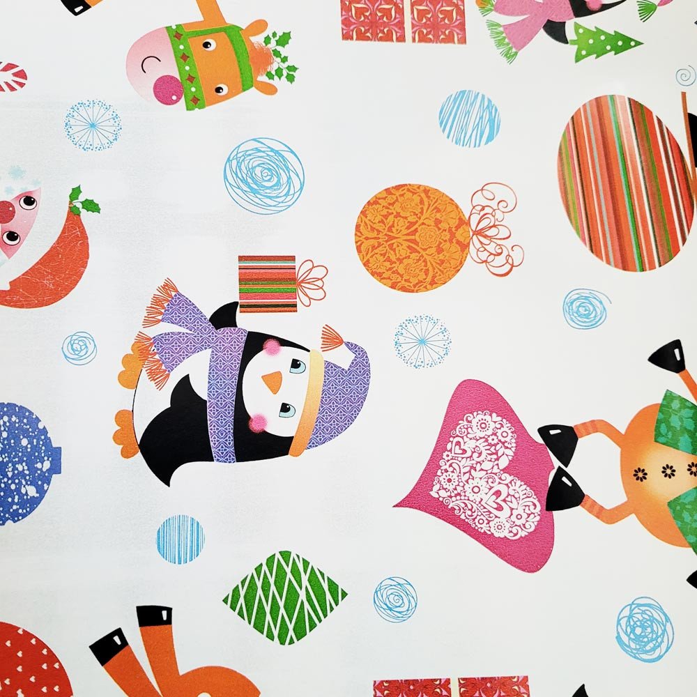 Papier do pakowania prezentów 57cmx2m 2m620