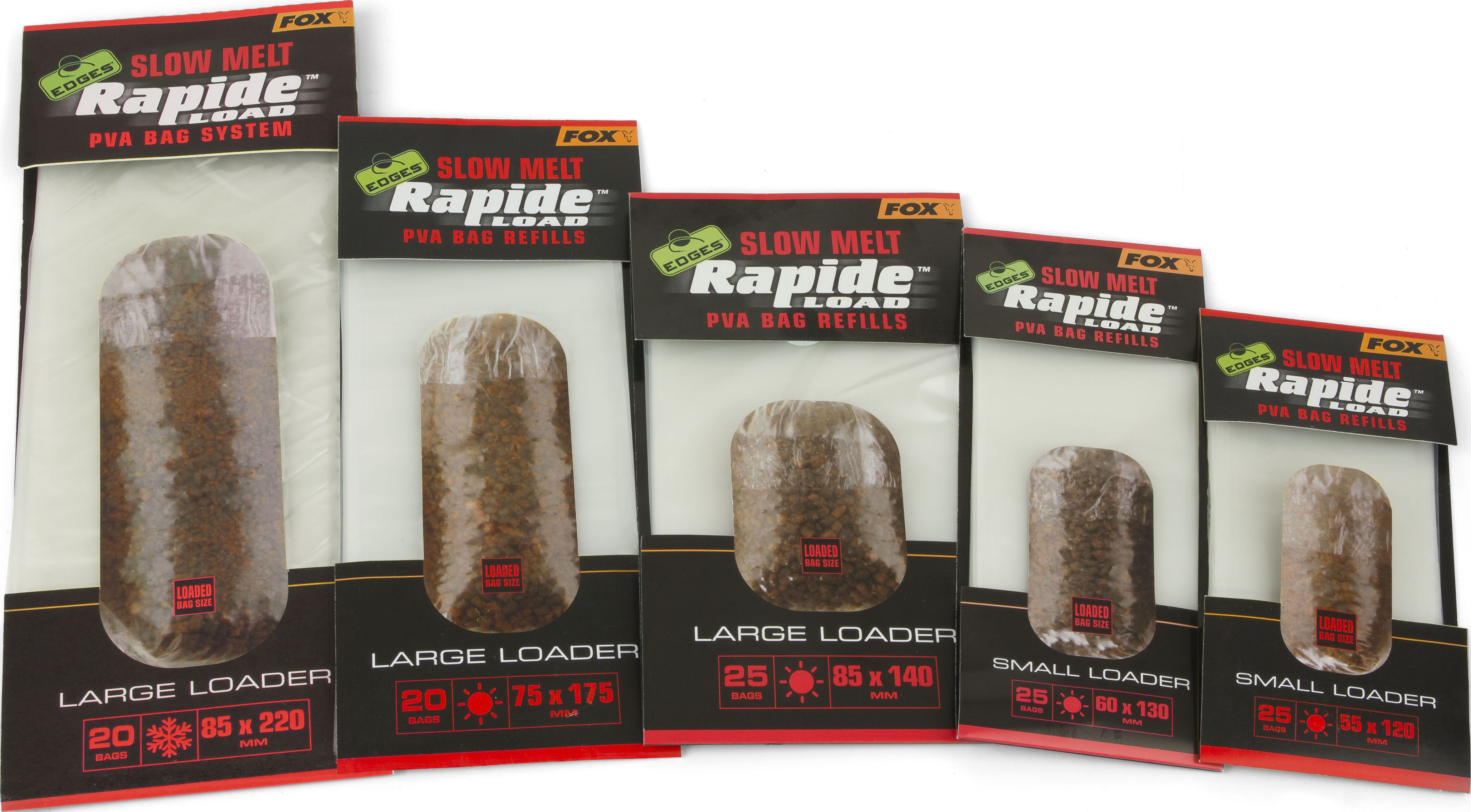 Fox Edges Rapide Refills Slow Melt 75x175mm - 20szt. (CPV061)