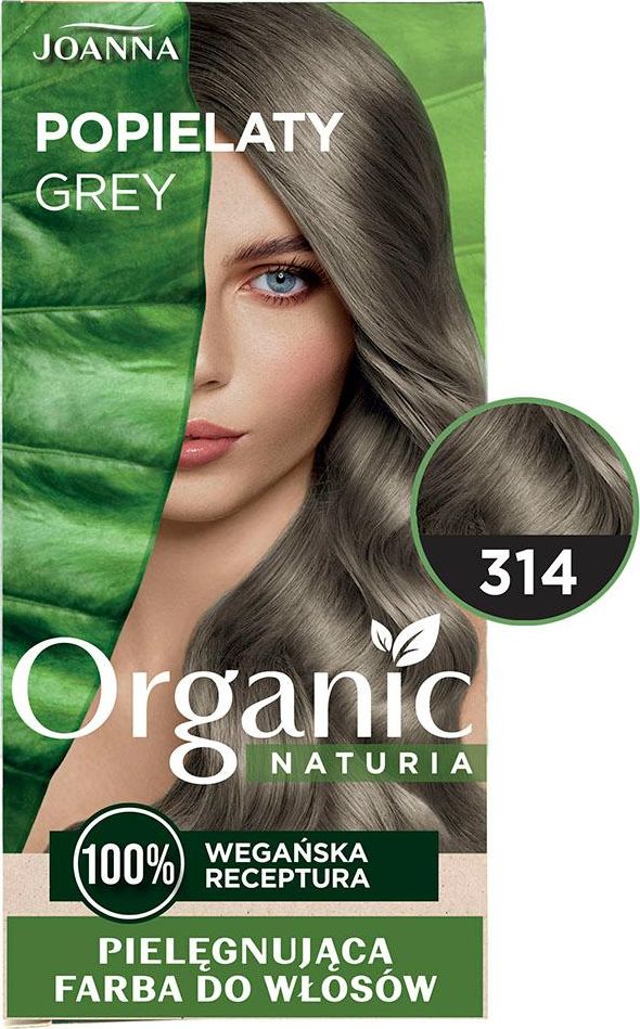 Joanna Naturia Organic Farba nr 314 Popielaty